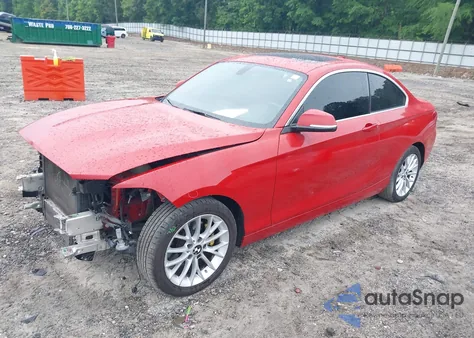 2016 BMW 228I z USA, uszkodzony, nr VIN WBA1F9C54GV742703